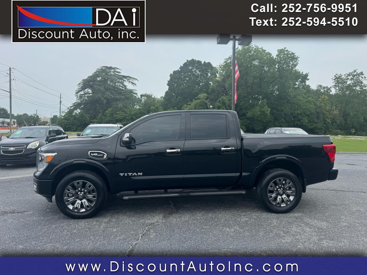 Nissan Titan 4x4 Crew Cab Platinum Reserve 2017
