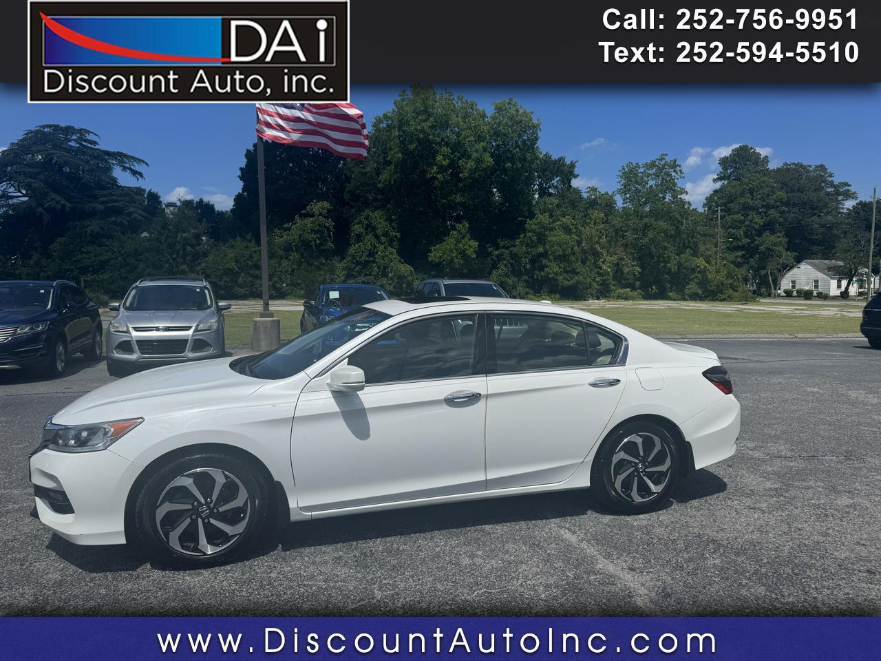 Honda Accord Sedan 4dr V6 Auto EX-L w/Navi & Honda Sensing 2016