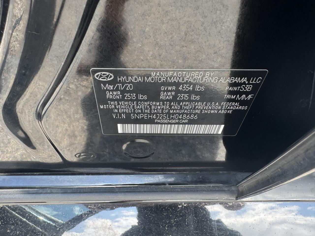 Hyundai Sonata Limited 1.6T 2020