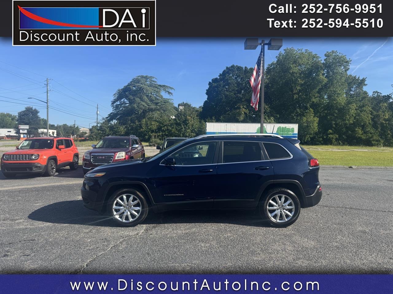 2016 Jeep Cherokee 4WD 4dr Limited