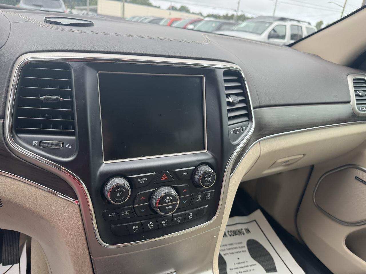 Jeep Grand Cherokee Overland 4x4 2017