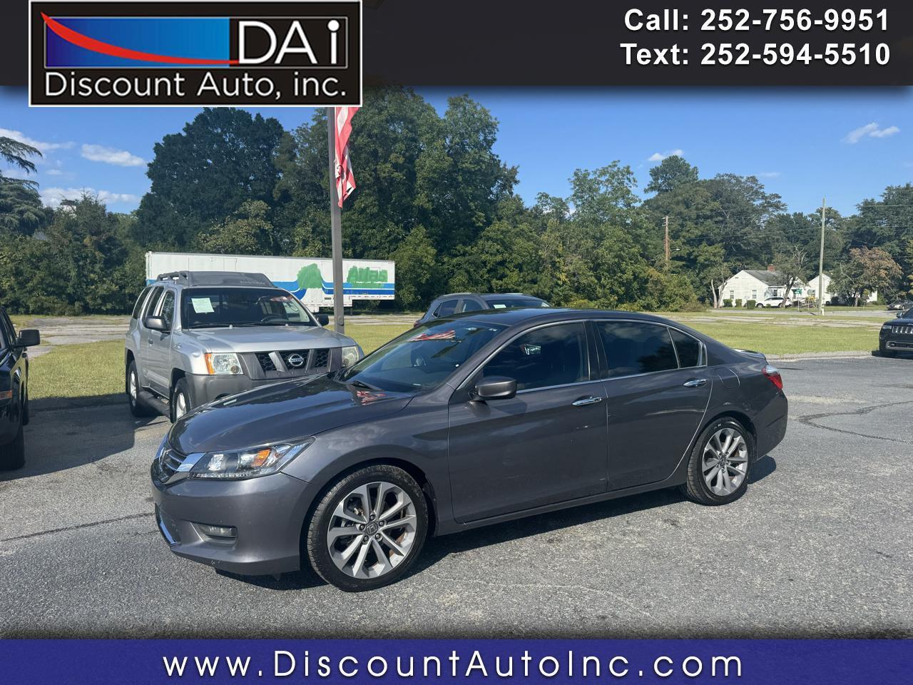 2015 Honda Accord Sedan 4dr I4 Man Sport