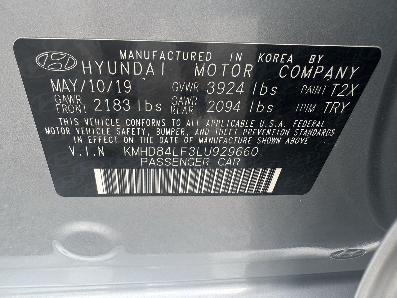 Hyundai Elantra Value Edition IVT 2020