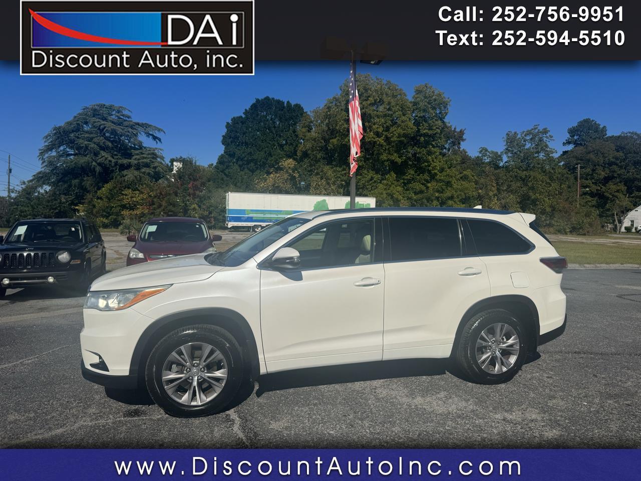 2014 Toyota Highlander AWD 4dr V6 XLE (Natl)