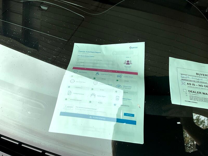 Buick Enclave Leather FWD 2015