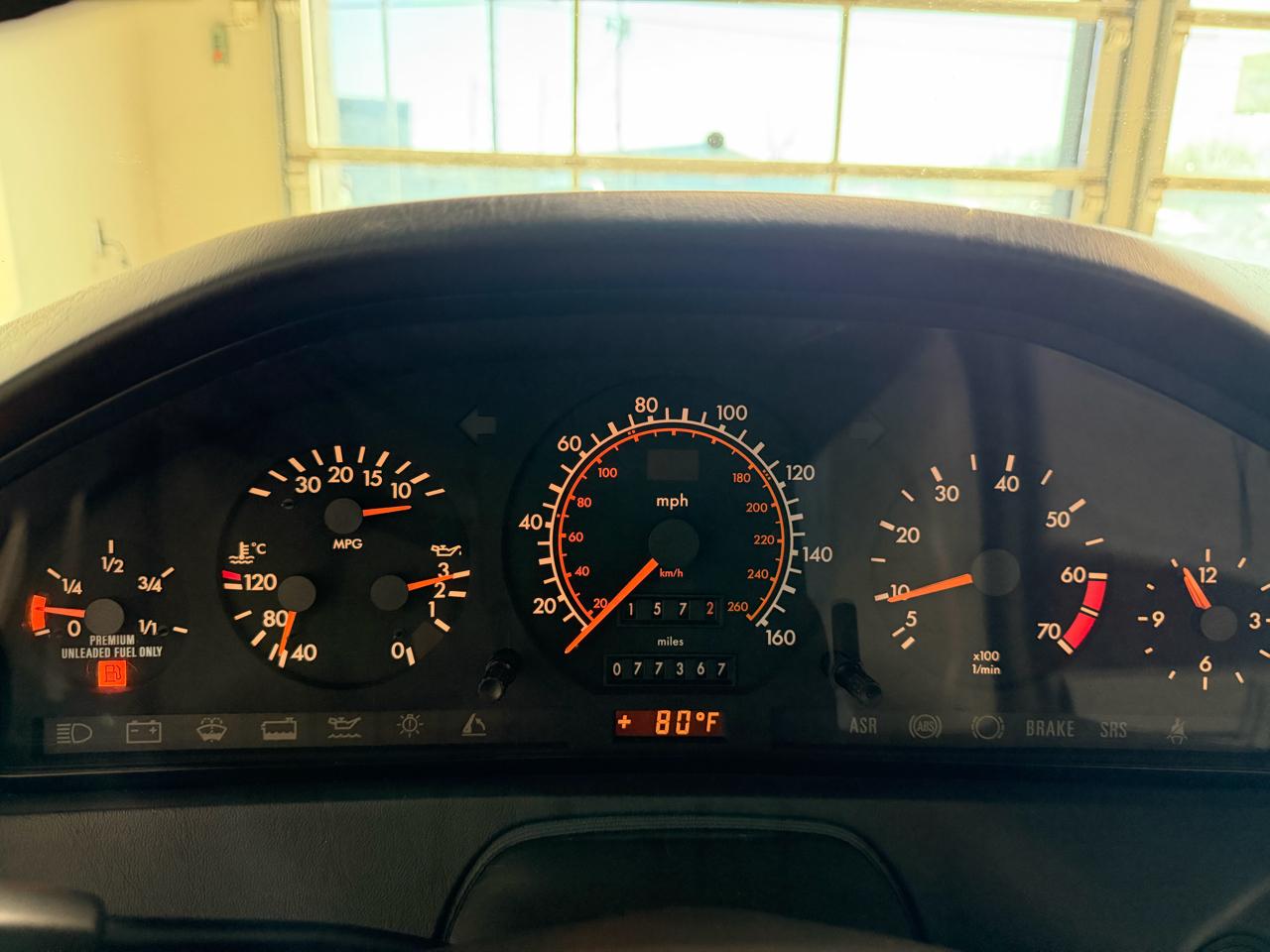 Mercedes-Benz 500 Series 2dr Coupe 500SL 1992