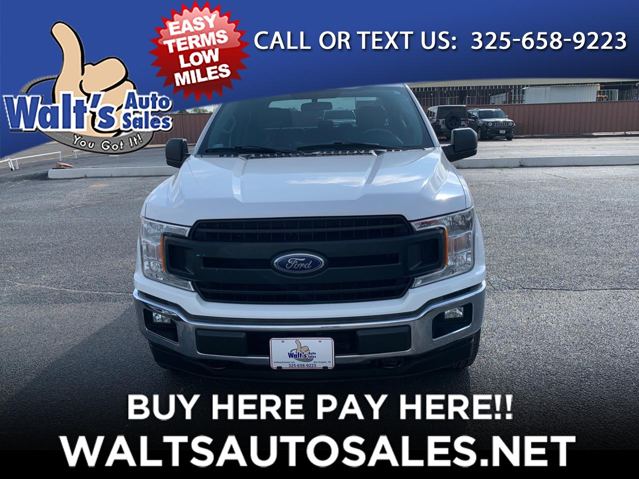 Used 2018 Ford F150 XL SuperCrew 5.5ft. Bed 4WD for Sale in San