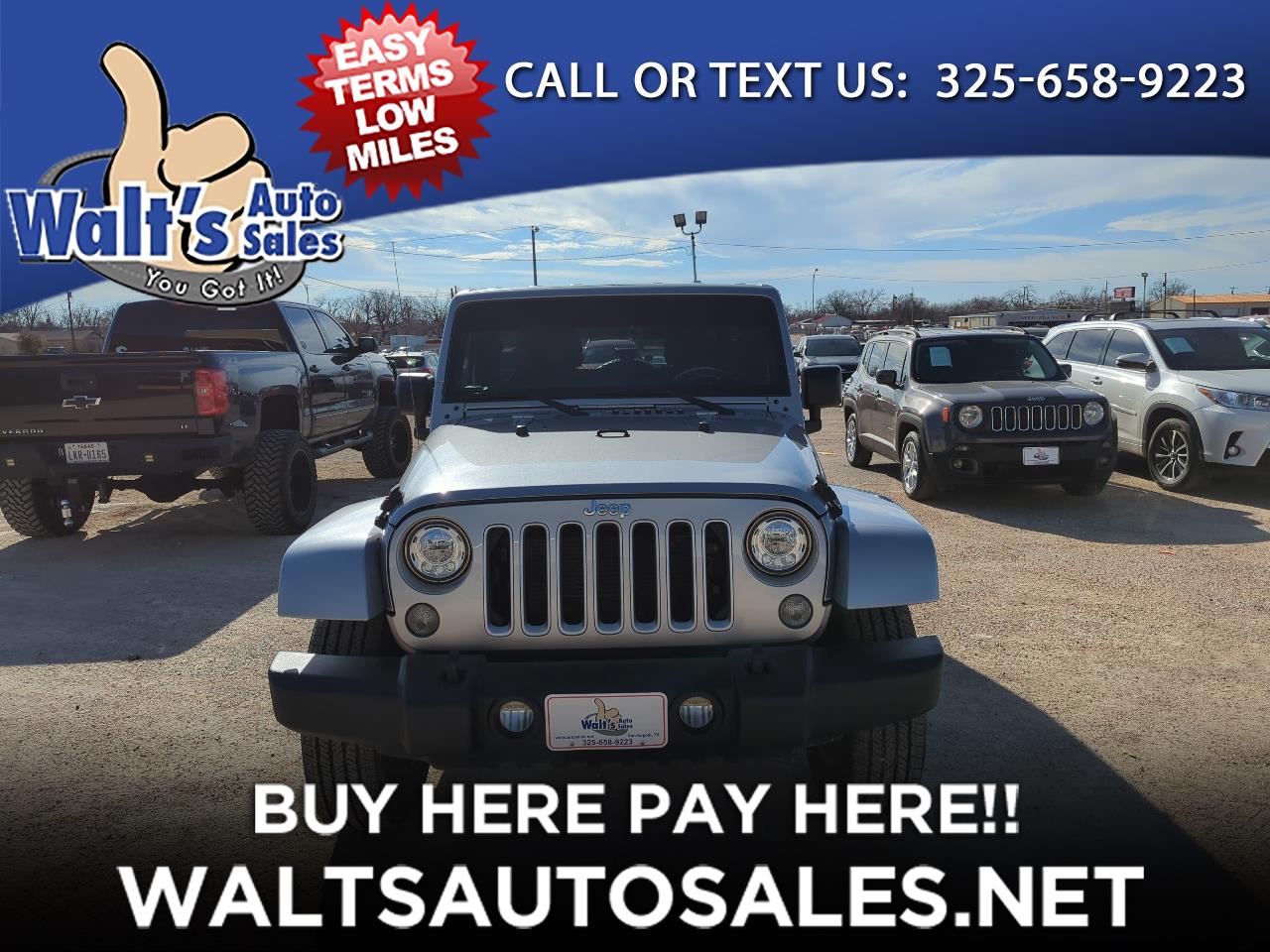 2018 Jeep Wrangler JK Unlimited Unlimited Sahara 4WD