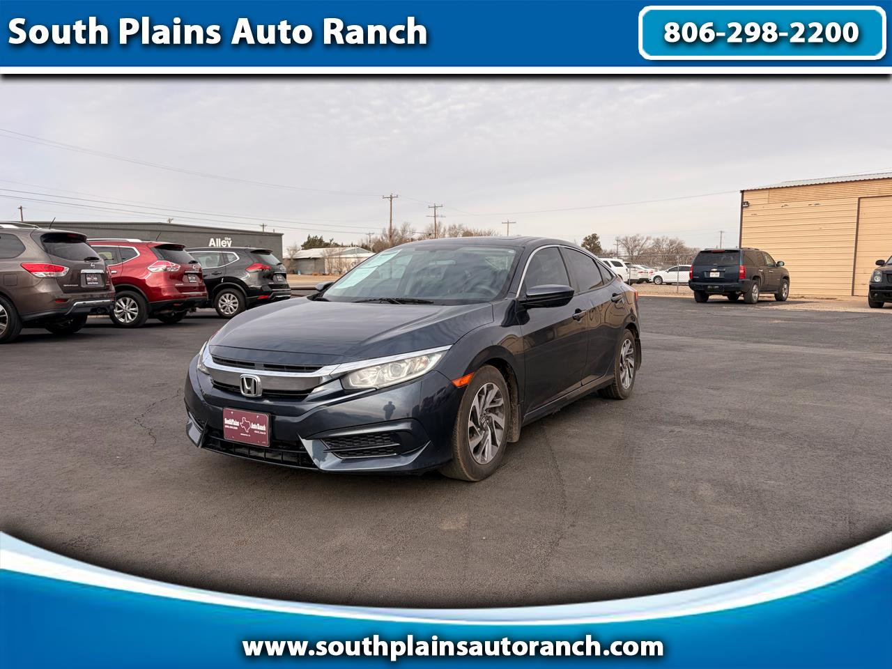 2016 Honda Civic Sedan 4dr CVT EX