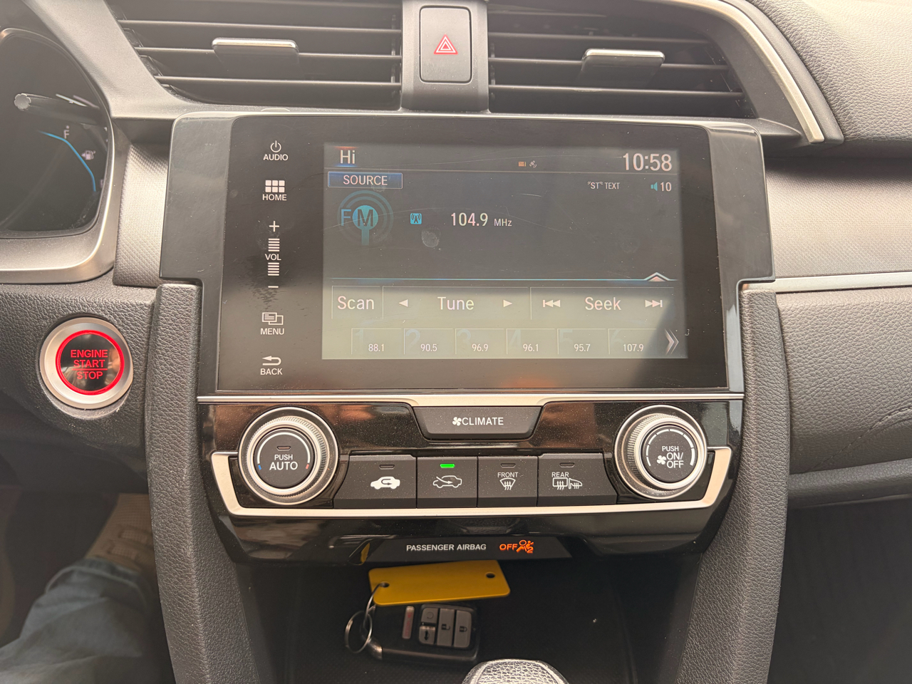 Honda Civic Sedan 4dr CVT EX 2016