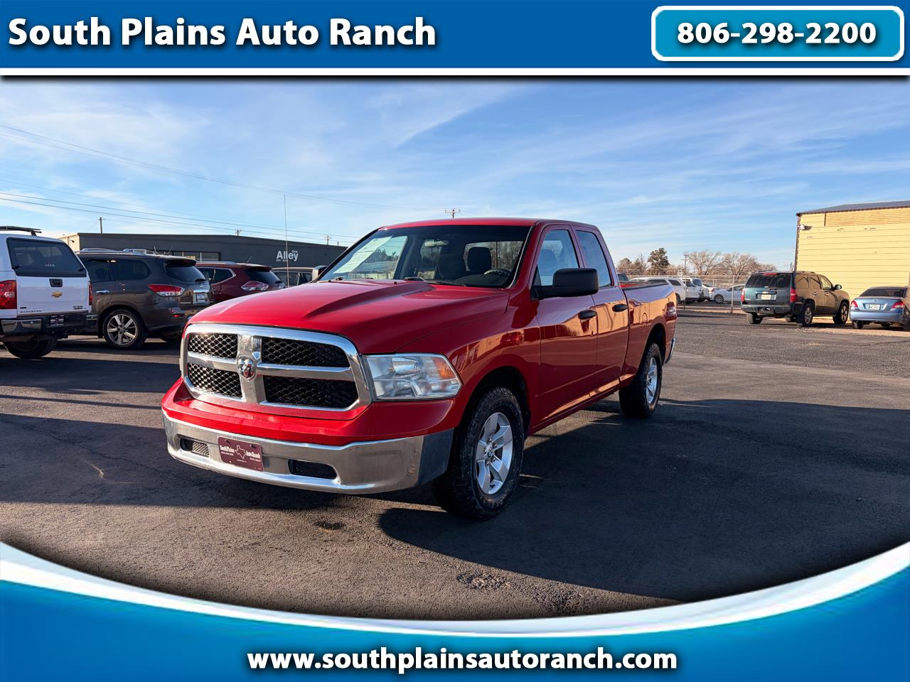 RAM 1500 Classic Tradesman 4x2 Quad Cab 6'4" Box 2021