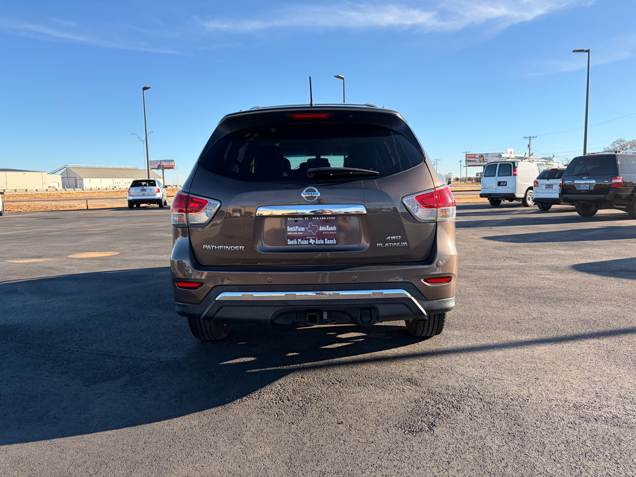 Nissan Pathfinder 4WD 4dr Platinum 2015