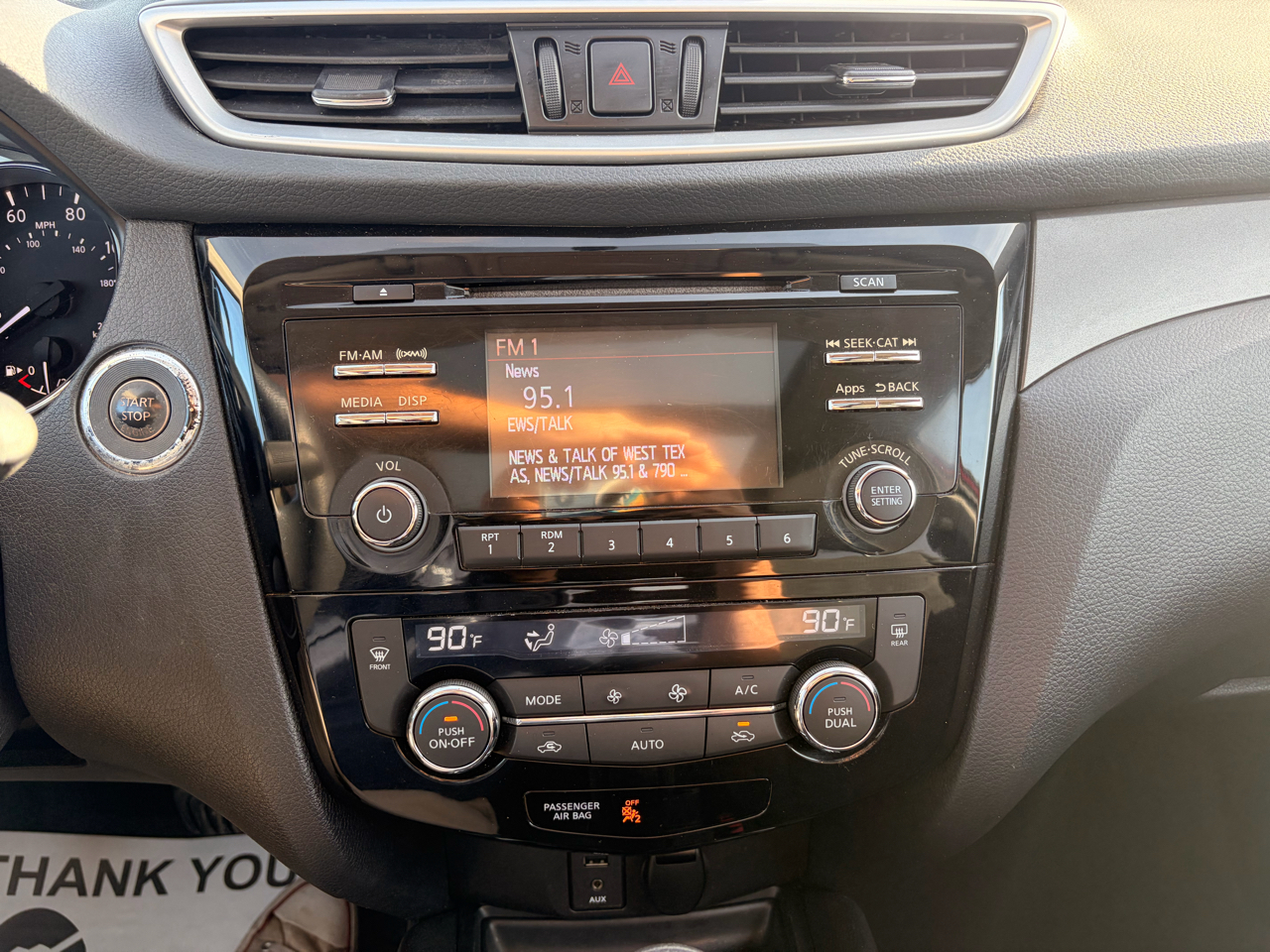 Nissan Rogue FWD 4dr SV 2015