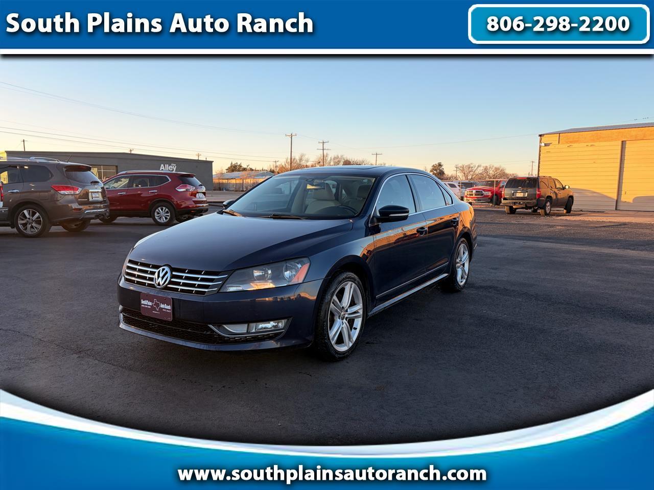 Volkswagen Passat 4dr Sdn 2.0L Manual  TDI SE 2014