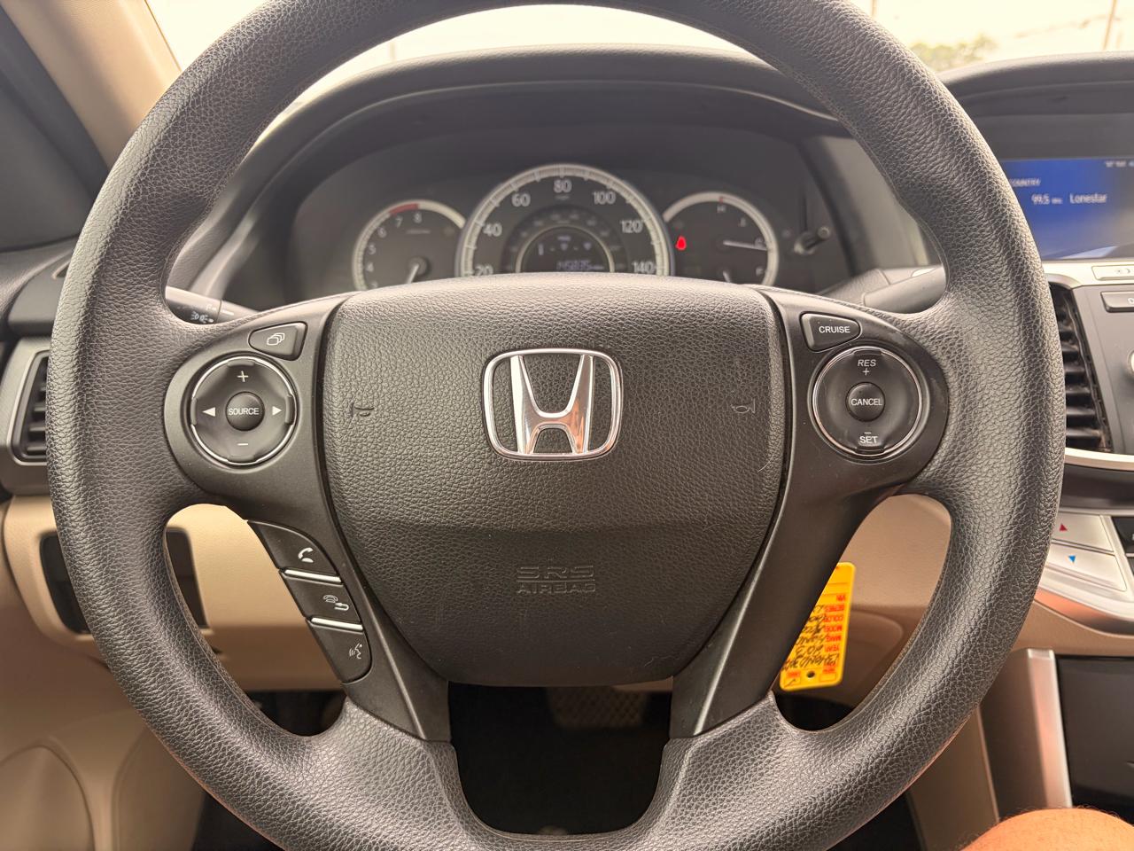Honda Accord Sdn 4dr I4 CVT LX 2013