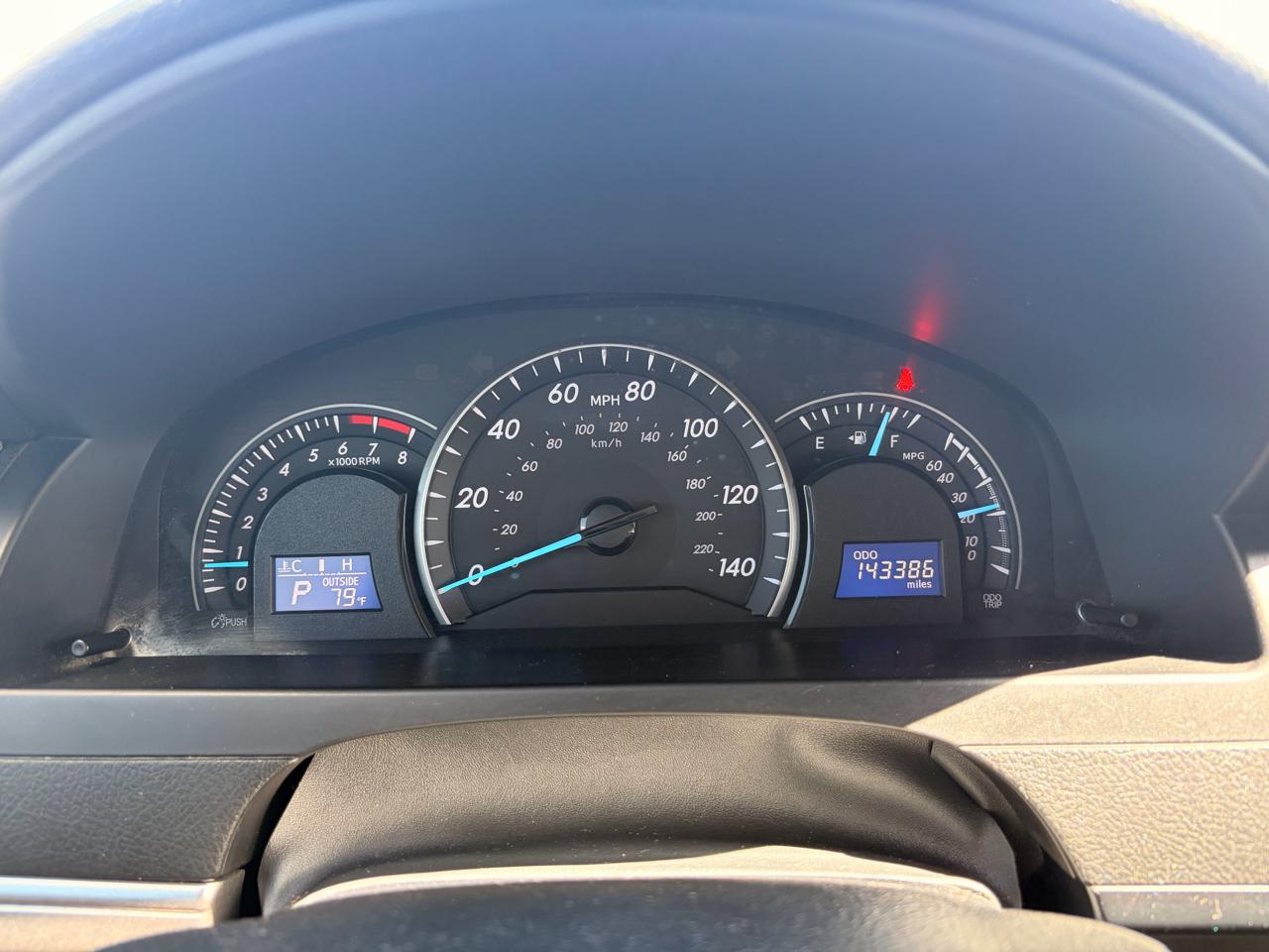 Toyota Camry 4dr Sdn I4 Auto SE Sport Limited Edition (Natl) 2012