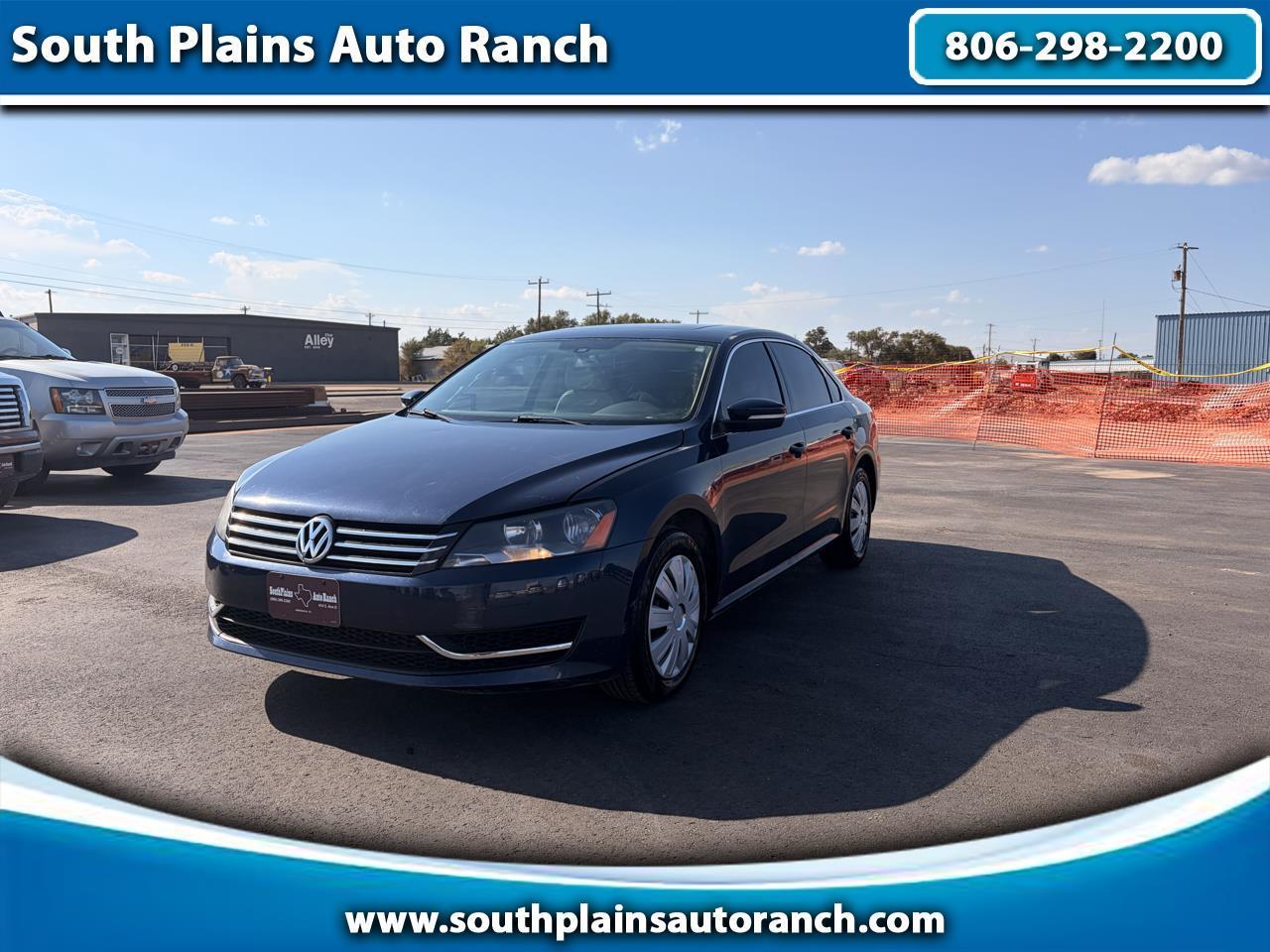2013 Volkswagen Passat 4dr Sdn 2.0L Manual TDI SE