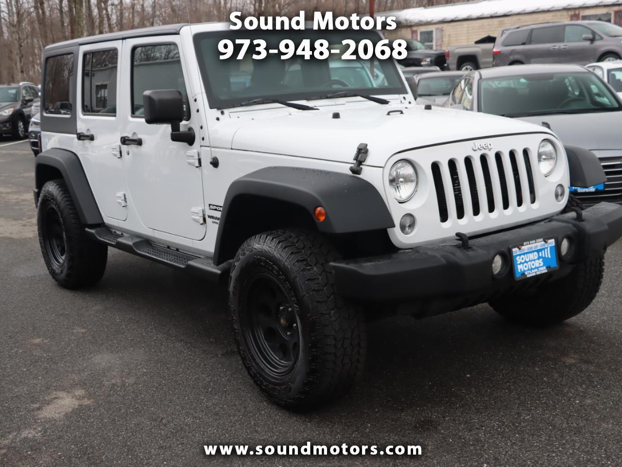 Jeep Wrangler Unlimited Sport 4WD 2015