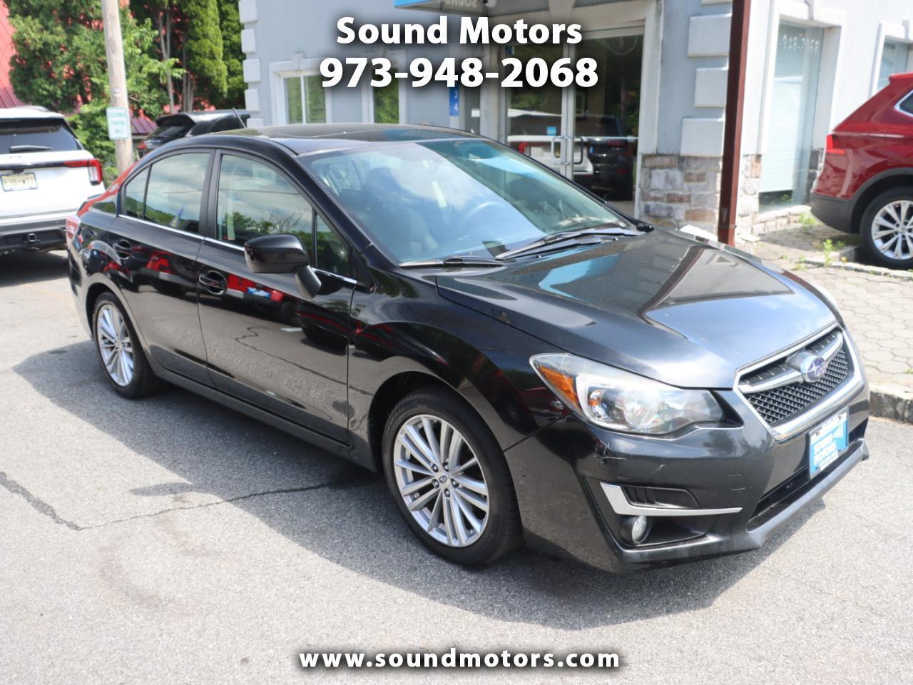 Subaru Impreza 2.0i Premium PZEV 4-Door 2016