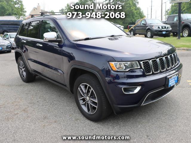 Blue 2018 Jeep Grand Cherokee SUV / Crossover Four-Wheel Drive Automatic