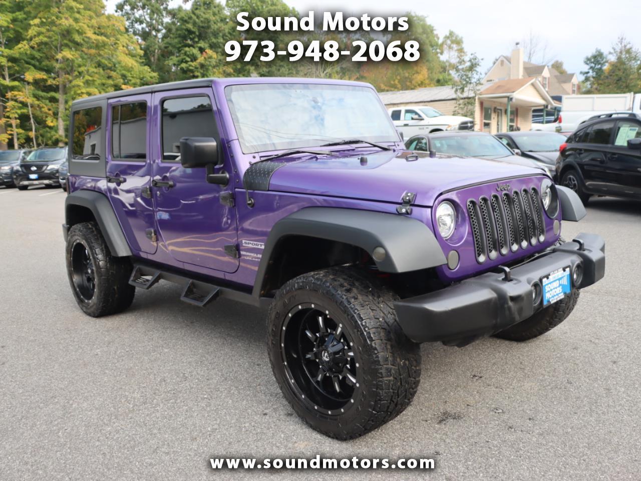 2018 Jeep Wrangler JK Unlimited Sport 4WD