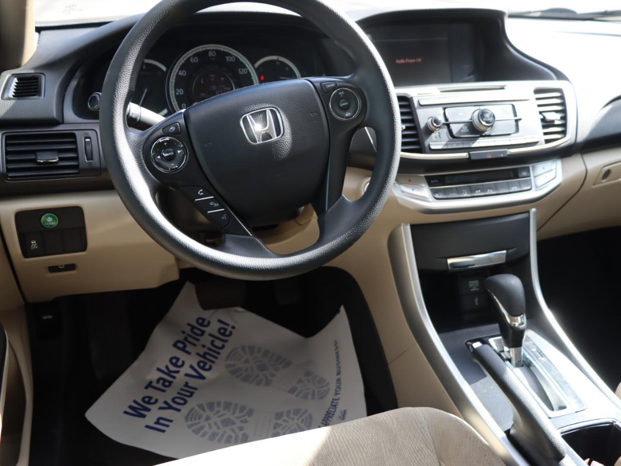 Honda Accord EX Sedan CVT 2013