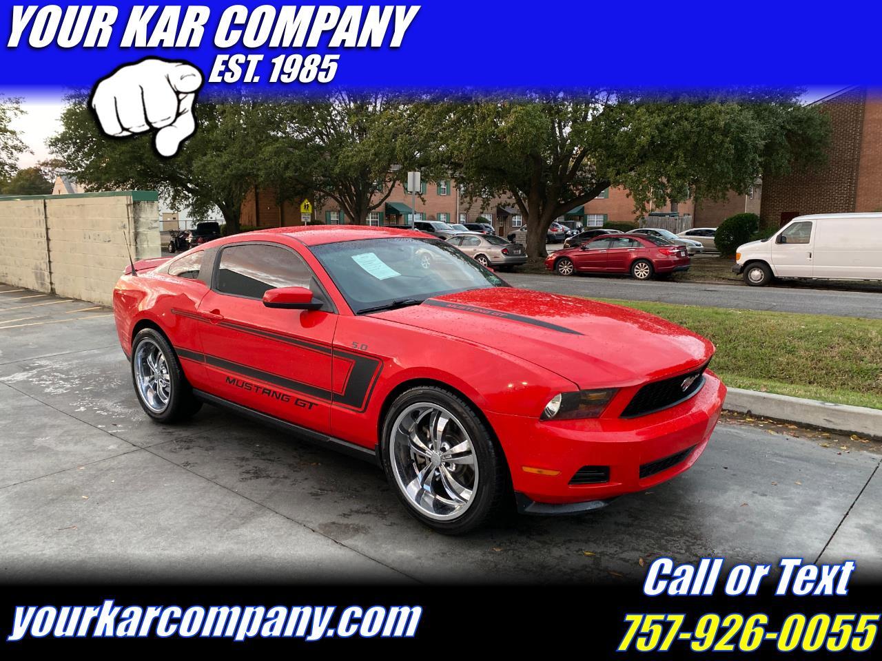 Ford Mustang 2dr Cpe GT 2012