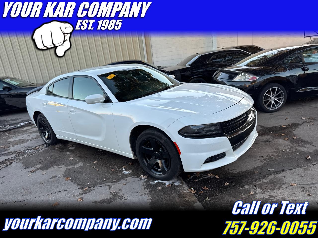 2015 Dodge Charger 4dr Sdn Police RWD