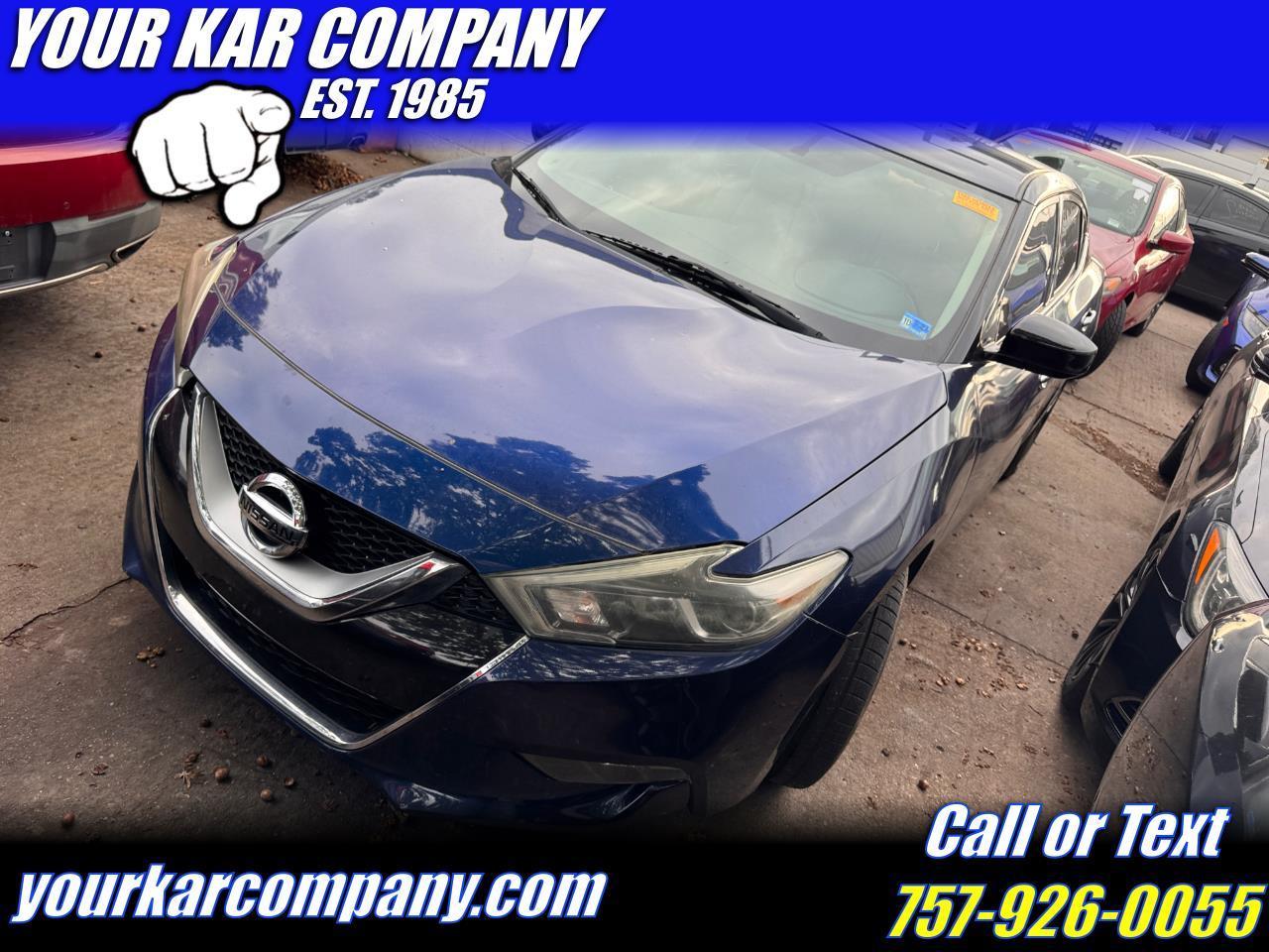 Nissan Maxima 4dr Sdn 3.5 S 2016