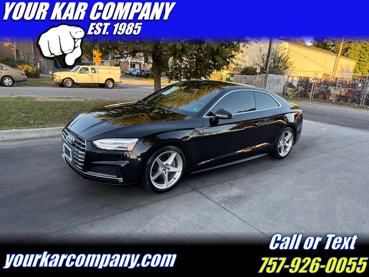 2018 Audi A5 Coupe S line Premium 45 TFSI quattro