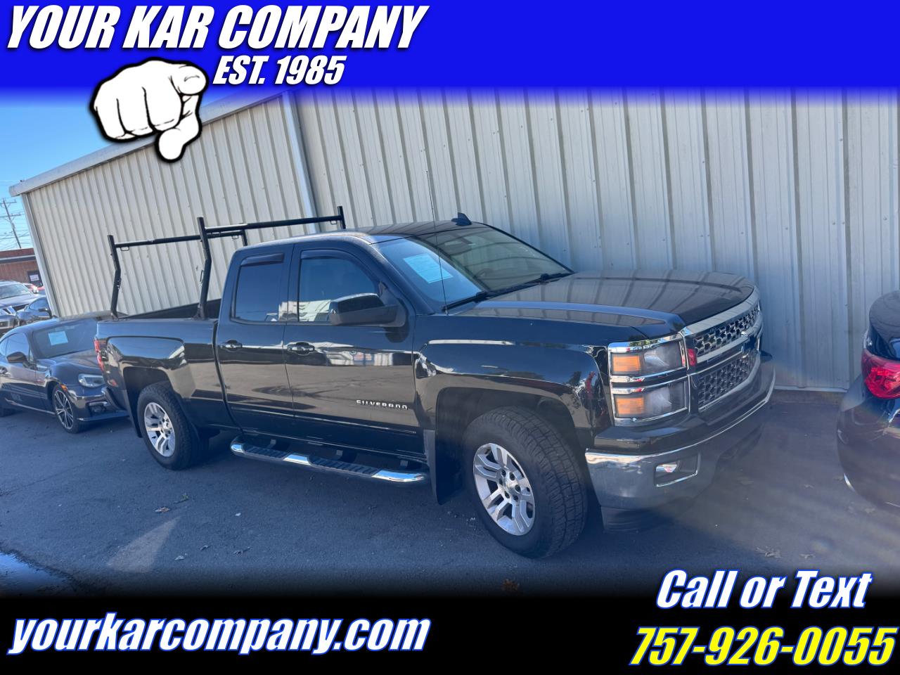 2015 Chevrolet Silverado 1500 4WD Double Cab 143.5" LT w/1LT