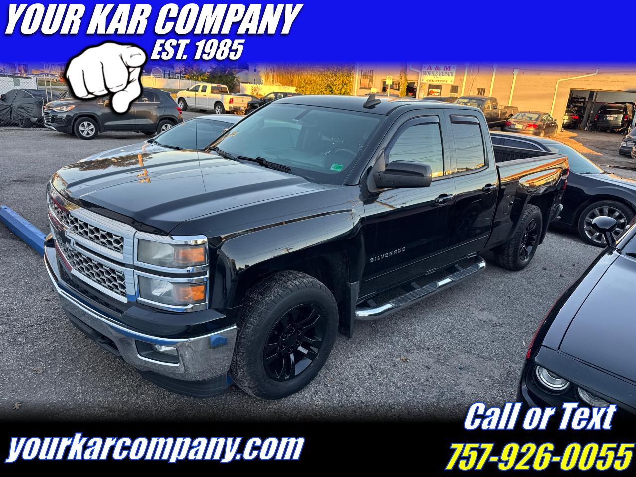 2015 Chevrolet Silverado 1500 4WD Double Cab 143.5" LT w/1LT