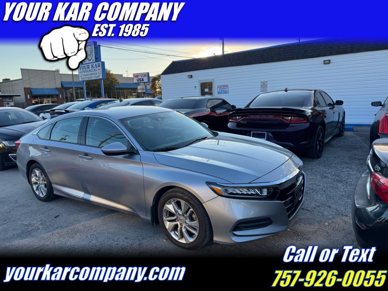 2018 Honda Accord Sedan LX 1.5T CVT