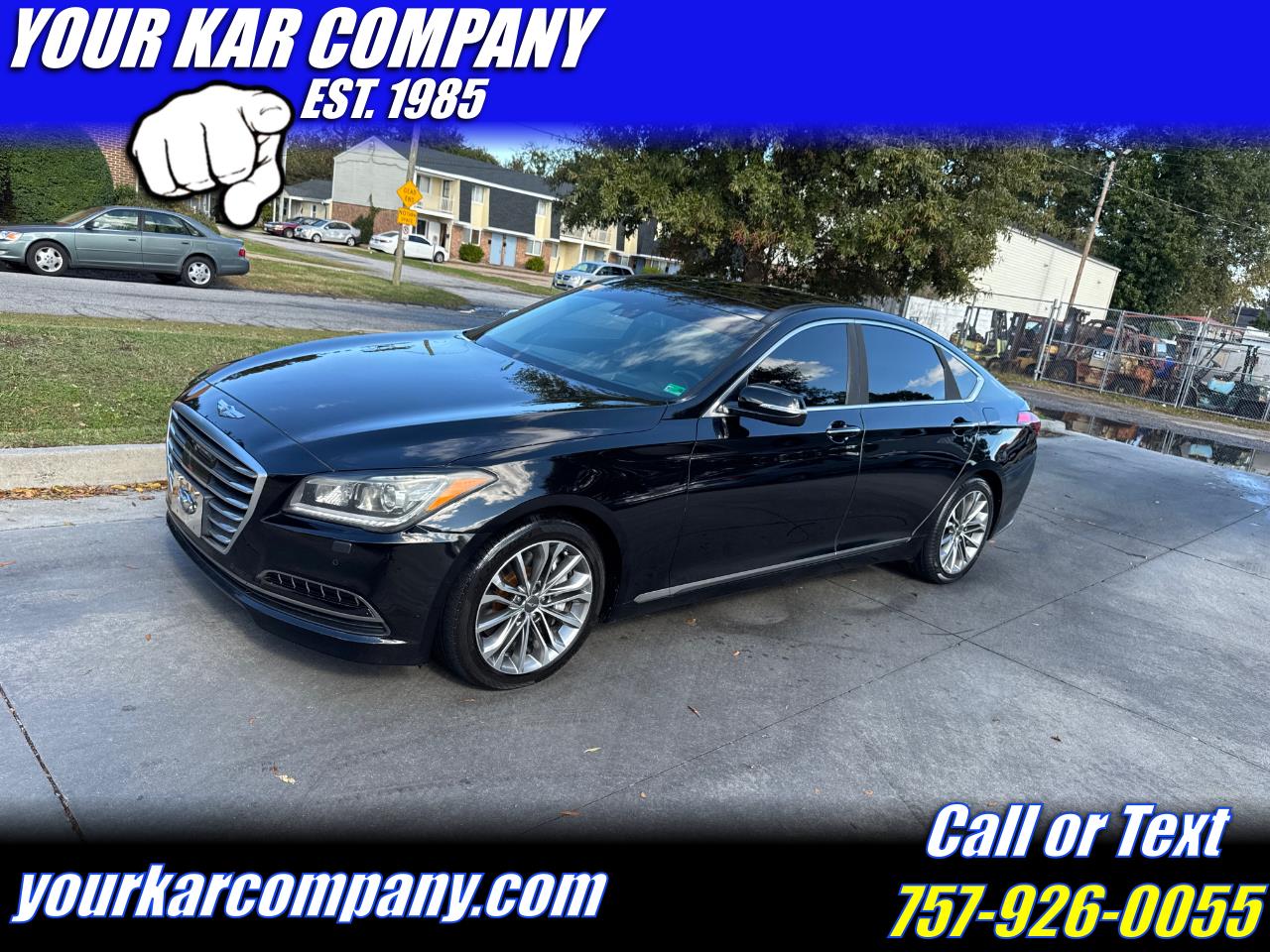 2015 Hyundai Genesis 4dr Sdn V6 3.8L AWD