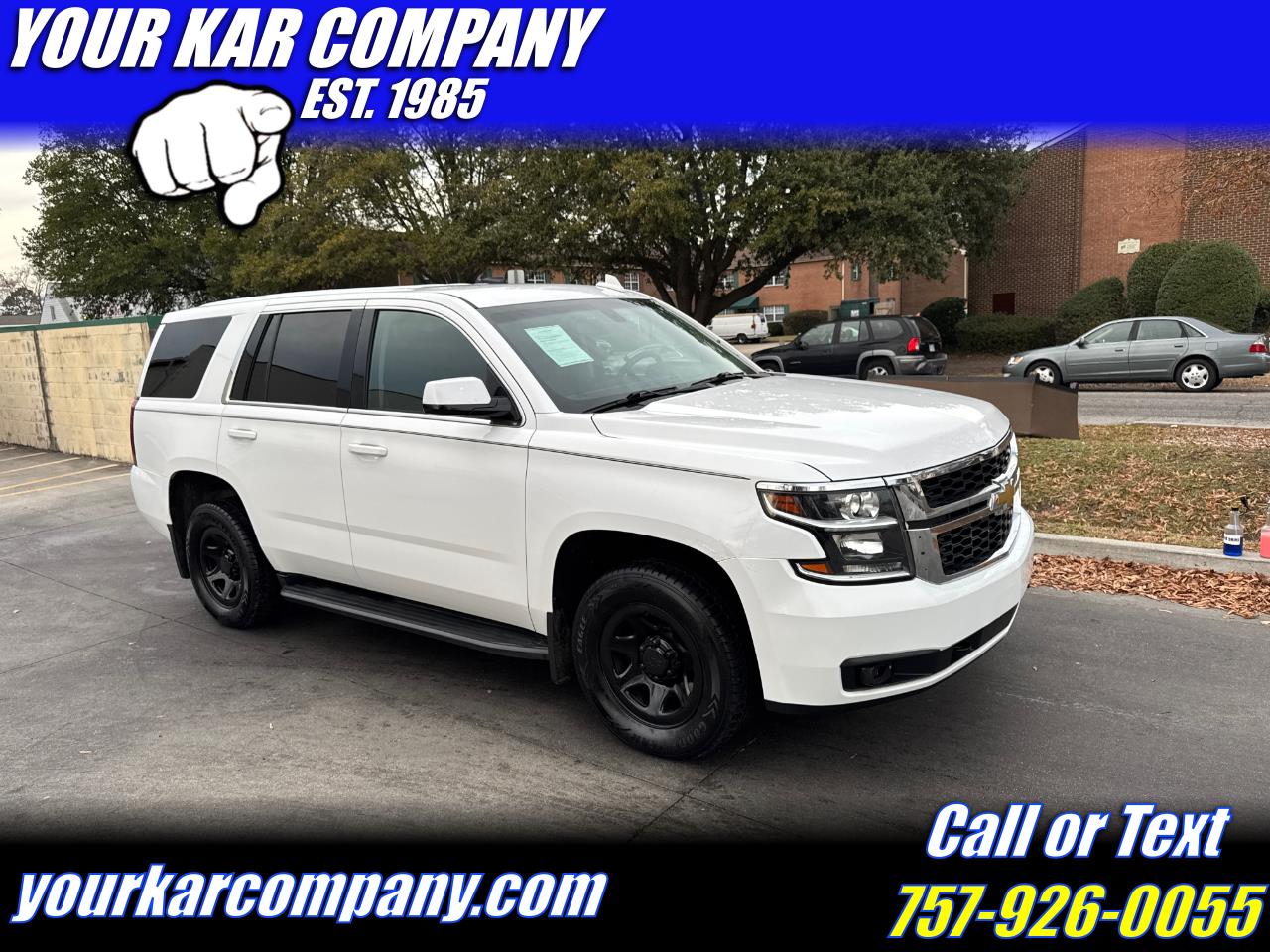 2015 Chevrolet Tahoe 4WD Police