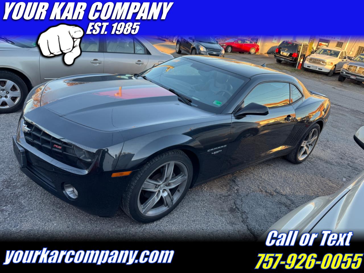 2012 Chevrolet Camaro 2dr Cpe 2LT 45th Anniversary Edition