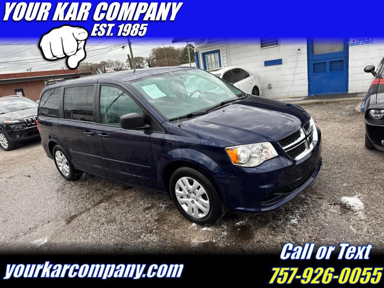 2017 Dodge Grand Caravan SE Wagon