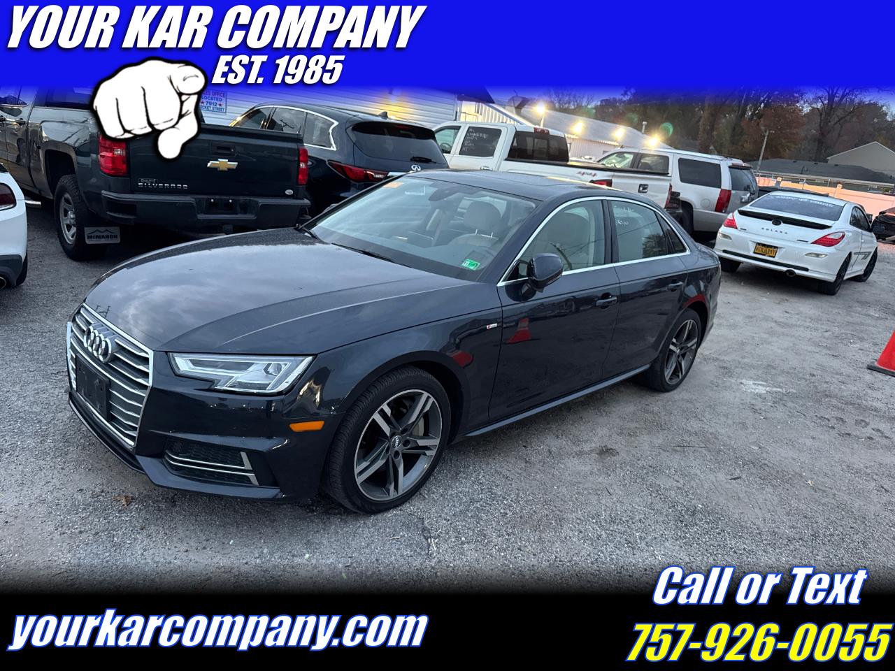 2018 Audi A4 2.0 TFSI Tech Premium Plus S Tronic quattro AWD