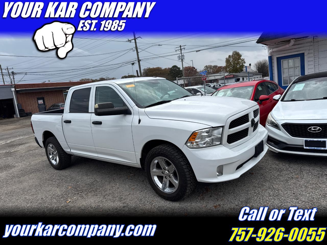 2017 RAM 1500 Express 4x4 Crew Cab 5'7" Box