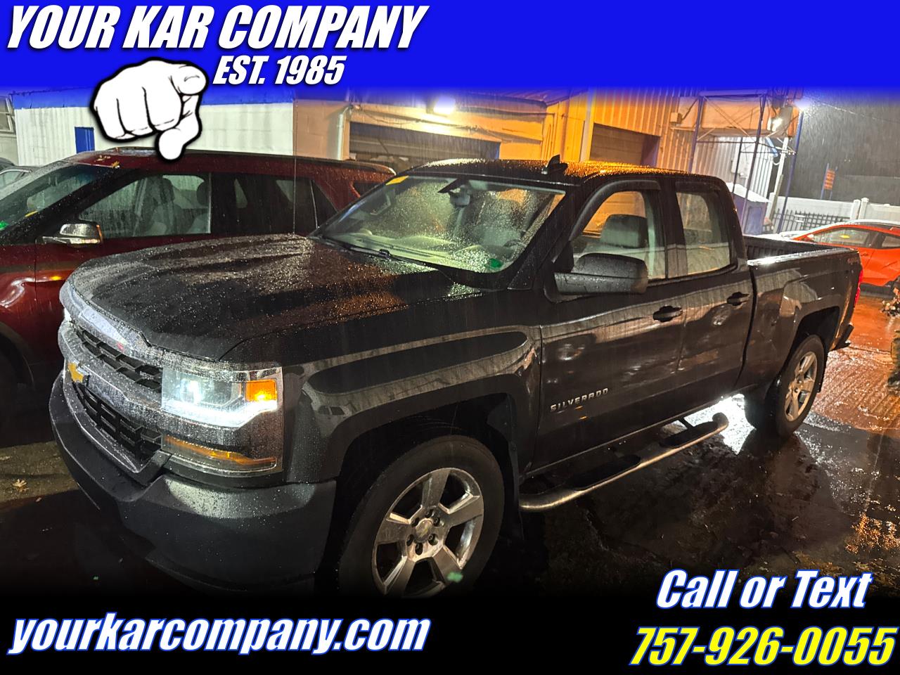 2017 Chevrolet Silverado 1500 4WD Double Cab 143.5" Work Truck