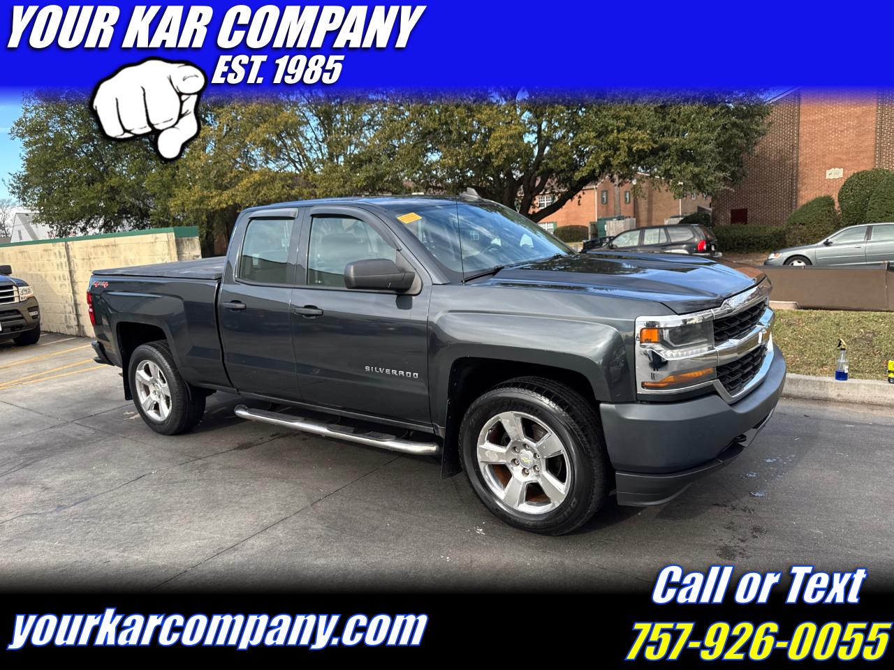 2017 Chevrolet Silverado 1500 4WD Double Cab 143.5" Work Truck