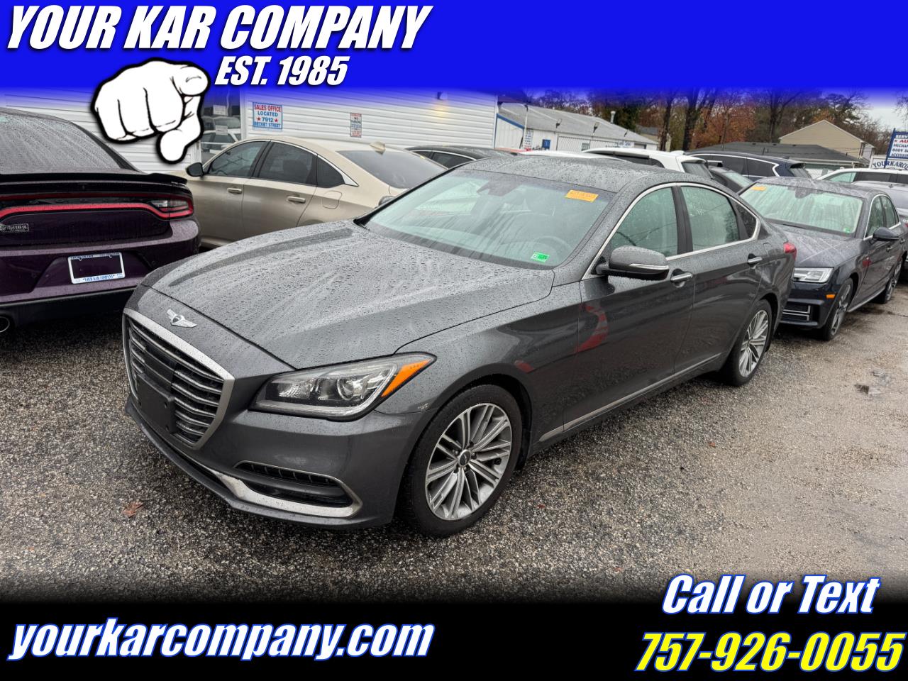 2018 Genesis G80 3.8L RWD