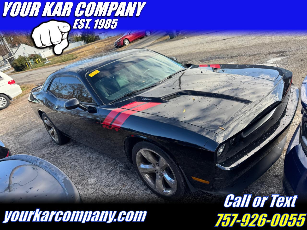 2014 Dodge Challenger 2dr Cpe R/T Plus
