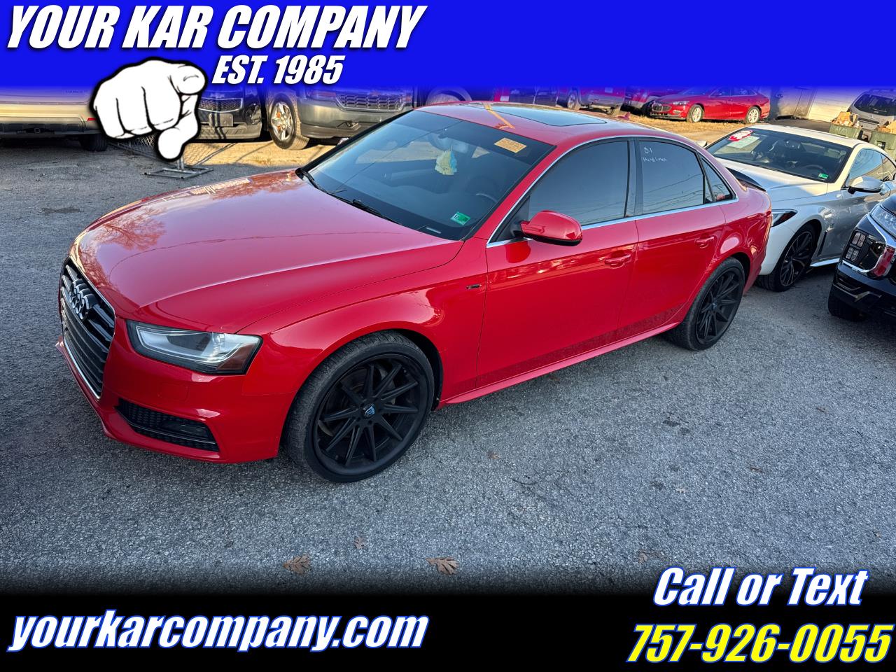 2016 Audi A4 Auto quattro 2.0T Premium