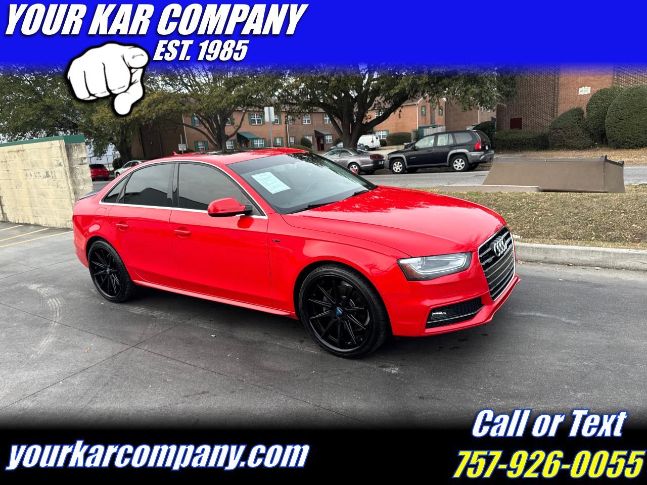 2016 Audi A4 Auto quattro 2.0T Premium