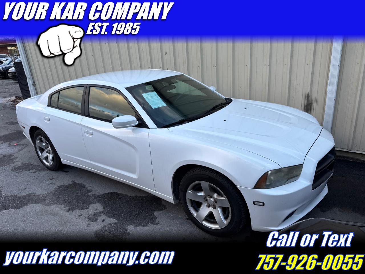 2013 Dodge Charger 4dr Sdn Police RWD