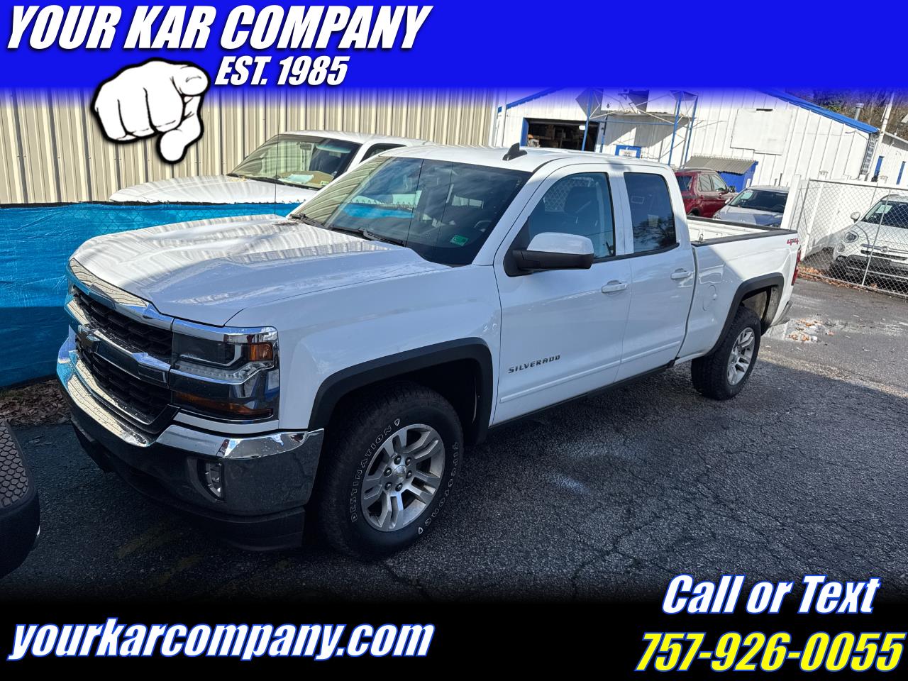 2017 Chevrolet Silverado 1500 4WD Double Cab 143.5" LT w/1LT