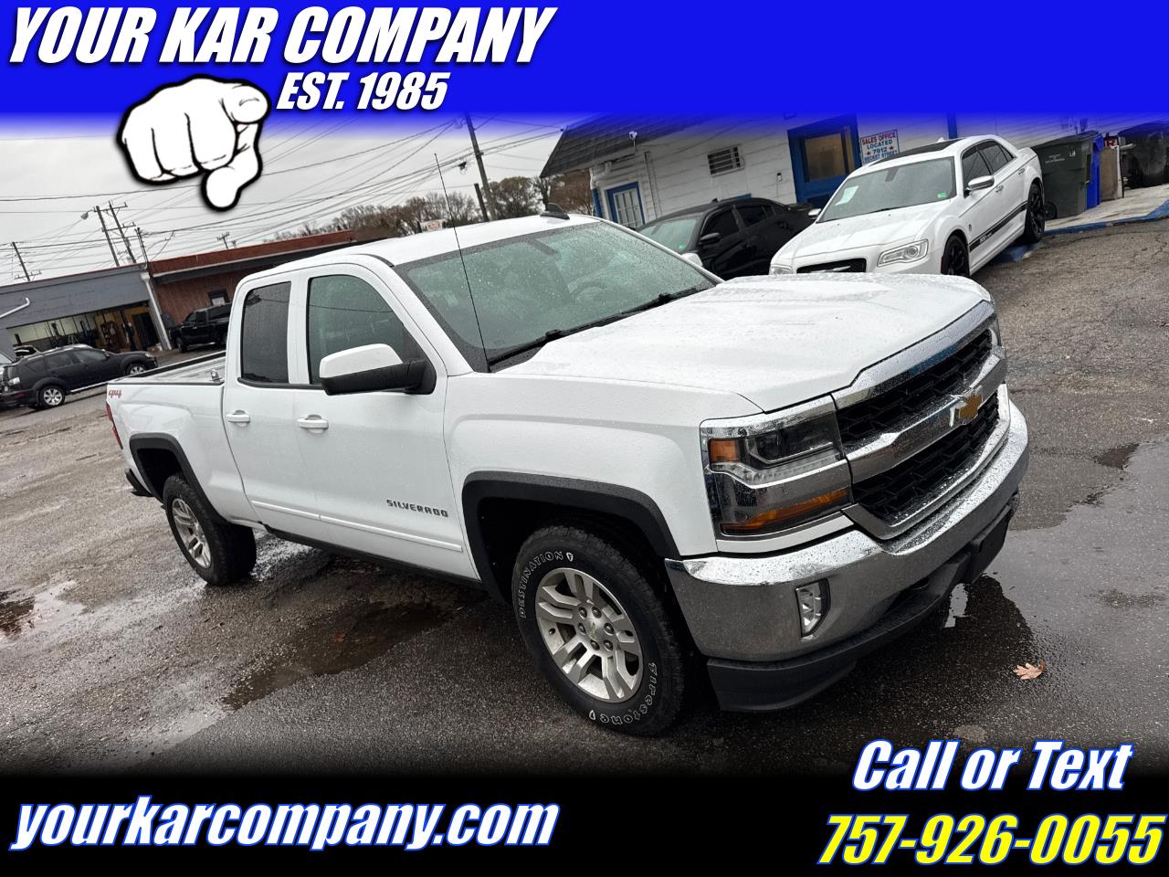 2017 Chevrolet Silverado 1500 4WD Double Cab 143.5" LT w/1LT