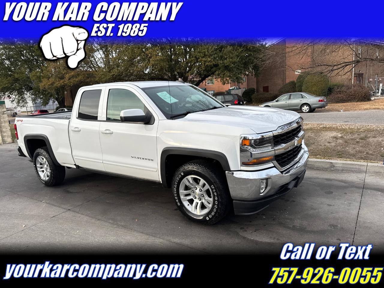 2017 Chevrolet Silverado 1500 4WD Double Cab 143.5" LT w/1LT