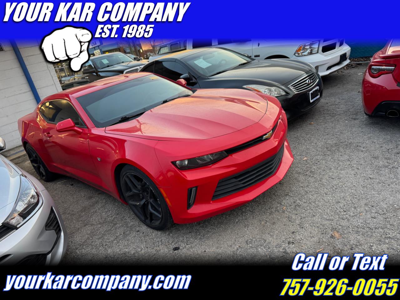 2016 Chevrolet Camaro 2dr Cpe 1LT